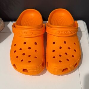 Brand new!! CROCS- Bright Orange